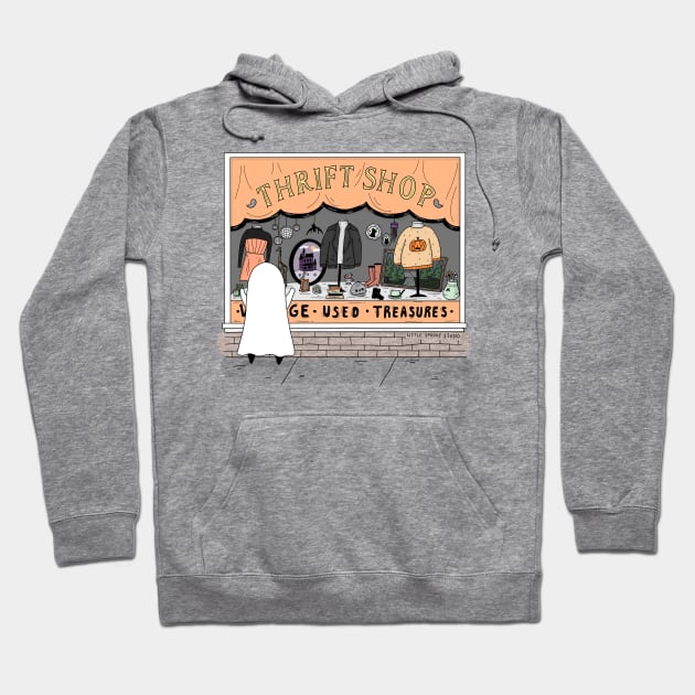 Thrift Shop Hoodie by Little Spooky Studio